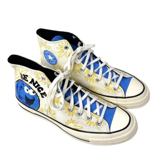 Converse Chuck Taylor 70 All Star High Top White Canvas Men’s Sneakers 172863C - Picture 8 of 12